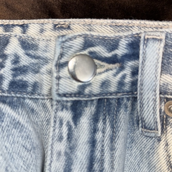 Ksubi Jeans Womens 27x32 Blue Wide Leg High Rise Light Wash. B2 - Picture 7 of 7